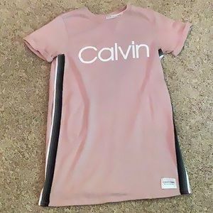 Calvin Klein | pink dress